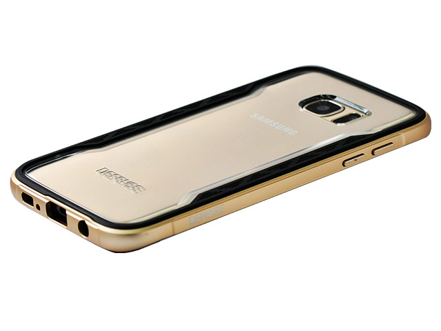 Чехол X-doria Defense Shield для Samsung Galaxy S7 edge (золотистый, маталлический)
