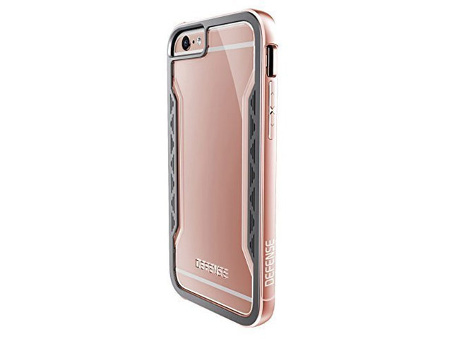 Чехол X-doria Defense Shield для Apple iPhone 6S (розово-золотистый, маталлический)