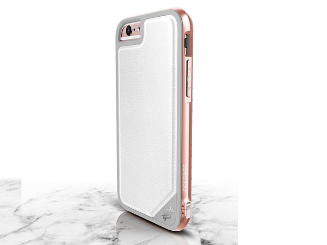 Чехол X-doria Defense Lux для Apple iPhone 6S (Rose Gold, маталлический)