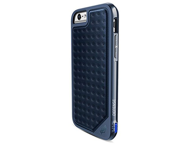 Чехол X-doria Defense Lux для Apple iPhone 6S (Blue, маталлический)