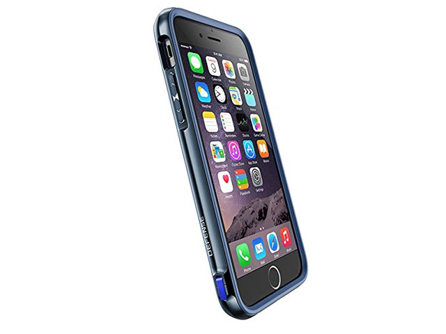 Чехол X-doria Defense Lux для Apple iPhone 6S (Blue, маталлический)