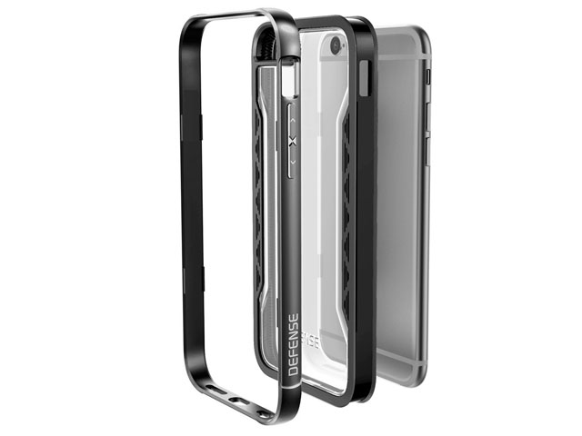 Чехол X-doria Defense Shield для Apple iPhone 6S plus (темно-серый, маталлический)