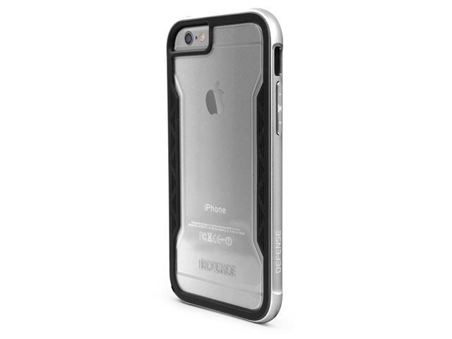 Чехол X-doria Defense Shield для Apple iPhone 6S plus (серебристый, маталлический)