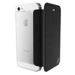 Чехол X-doria Engage Folio case для Apple iPhone SE (черный, кожаный)