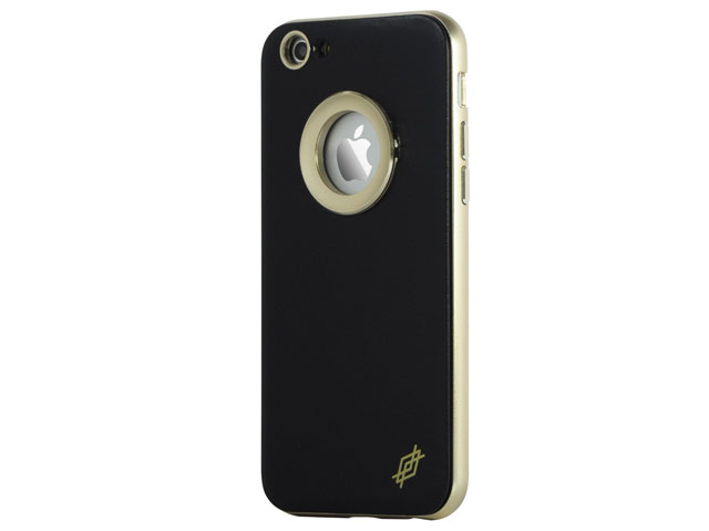 Чехол X-doria Bump Leather для Apple iPhone 6S (черный, кожаный)
