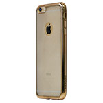 Чехол X-doria Glisten case для Apple iPhone 6S (золотистый, гелевый)
