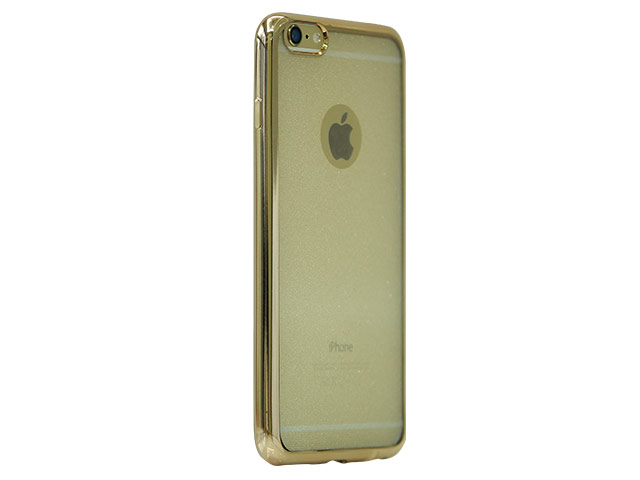 Чехол X-doria Glisten case для Apple iPhone 6S (золотистый, гелевый)