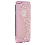 Чехол X-doria Blance Case для Apple iPhone 6S (розово-золотистый, пластиковый)