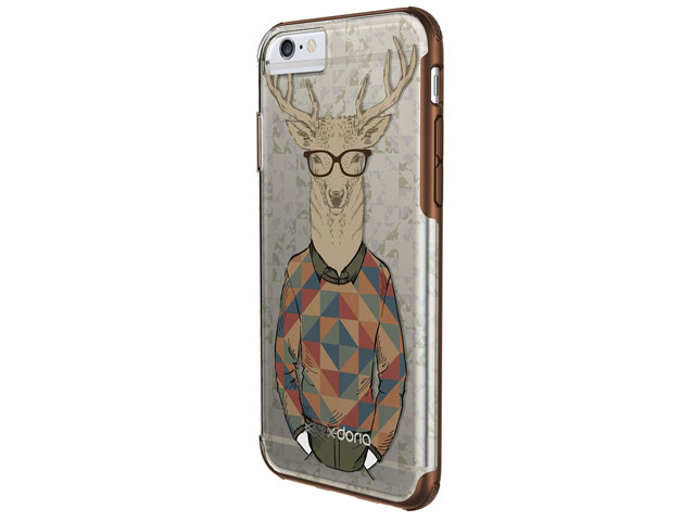 Чехол X-doria Revel Case для Apple iPhone 6S (Hipster Deer, пластиковый)