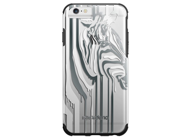 Чехол X-doria Revel Case для Apple iPhone 6S (Zebra, пластиковый)