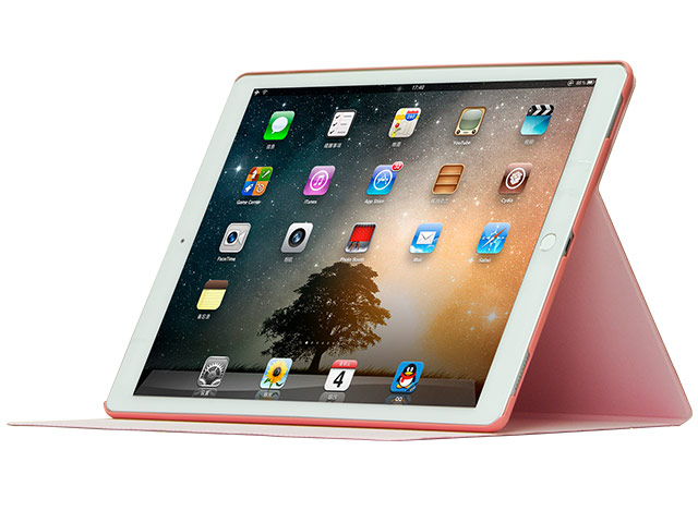 Чехол X-doria Dash Folio Spin case для Apple iPad mini 4 (розовый, кожаный)