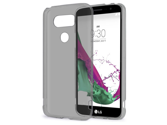 Чехол Yotrix UltrathinCase для LG G5 (серый, гелевый)