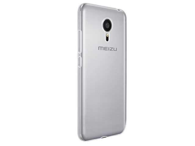 Чехол Yotrix UltrathinCase для Meizu M1 Metal (прозрачный, гелевый)