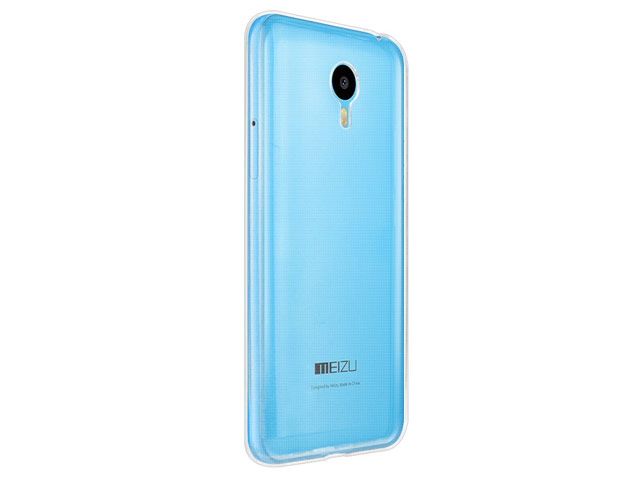 Чехол Yotrix UltrathinCase для Meizu M1 Note (прозрачный, гелевый)