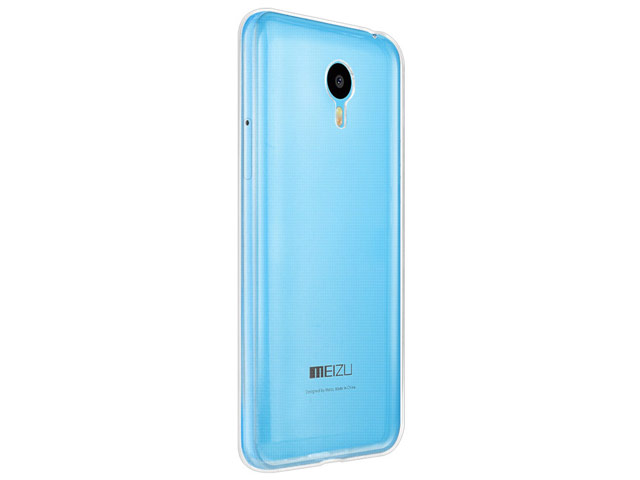 Чехол Yotrix UltrathinCase для Meizu M2 Note (прозрачный, гелевый)