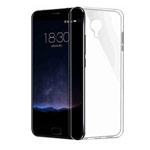 Чехол Yotrix UltrathinCase для Meizu M2 Note (серый, гелевый)