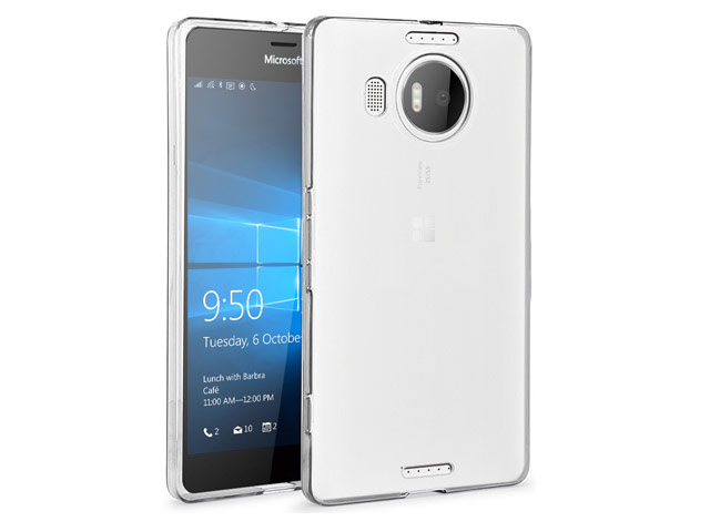 Чехол Yotrix UltrathinCase для Microsoft Lumia 950 XL (прозрачный, гелевый)