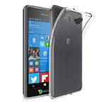 Чехол Yotrix UltrathinCase для Microsoft Lumia 650 (прозрачный, гелевый)