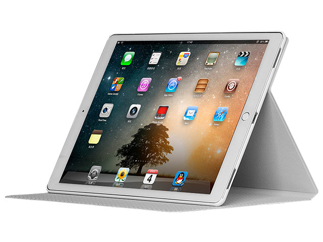 Чехол X-doria Dash Folio Spin case для Apple iPad Pro (белый, кожаный)