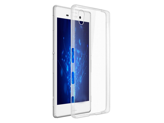 Чехол Yotrix UltrathinCase для Sony Xperia Z5 premium (прозрачный, гелевый)
