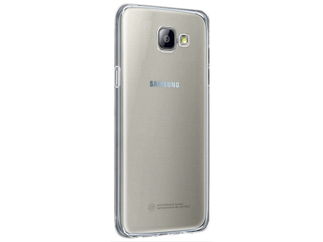 Чехол Yotrix UltrathinCase для Samsung Galaxy A7 2016 A710 (серый, гелевый)