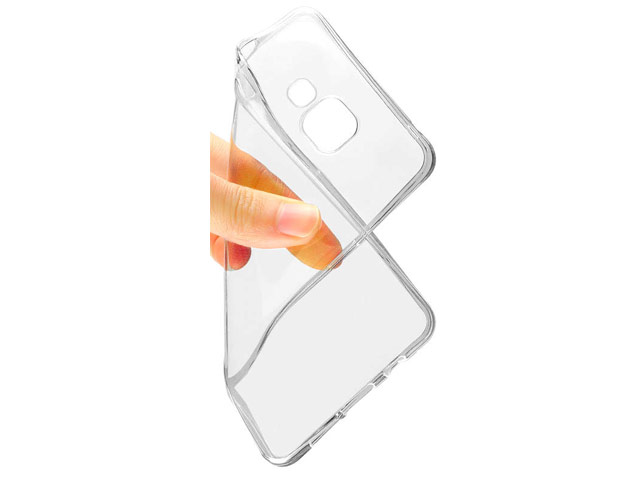 Чехол Yotrix UltrathinCase для Samsung Galaxy A7 2016 A710 (серый, гелевый)