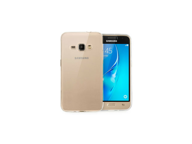 Чехол Yotrix UltrathinCase для Samsung Galaxy J1 2016 J120 (серый, гелевый)