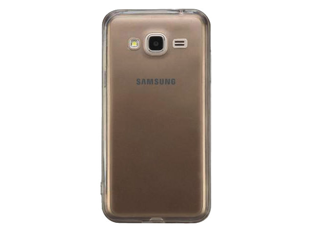 Чехол Yotrix UltrathinCase для Samsung Galaxy J3 2016 J320 (серый, гелевый)