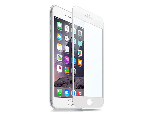 Защитная пленка Yotrix 3D Glass Protector для Apple iPhone 6S (стеклянная, белая)