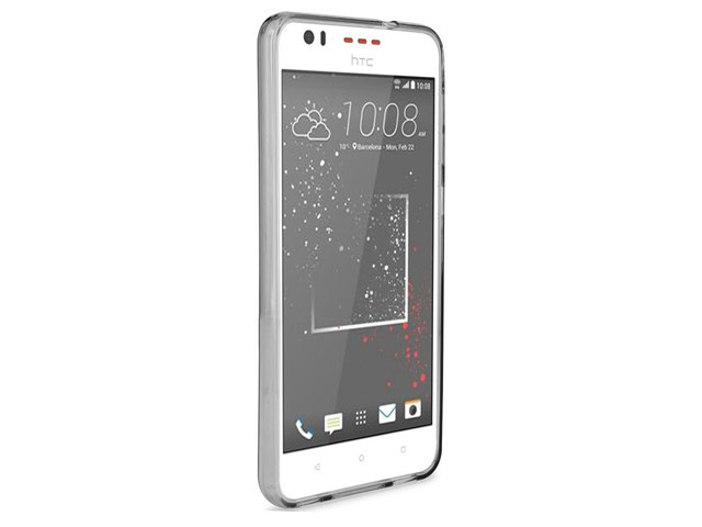 Чехол Yotrix UltrathinCase для HTC Desire 825 (серый, гелевый)