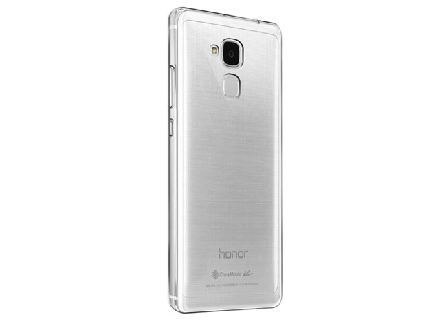 Чехол Yotrix UltrathinCase для Huawei Honor 7 plus (прозрачный, гелевый)