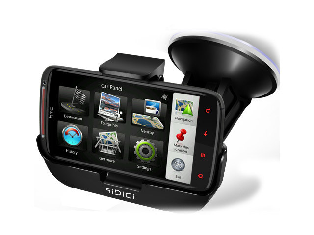 Автомобильный держатель KiDiGi Horizontal Car Kit для HTC Sensation (XE) Z710e/Z715e (hands free)