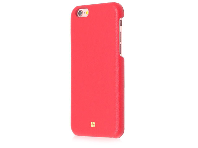 Чехол Just Must SU II Collection для Apple iPhone 6S (красный, кожаный)