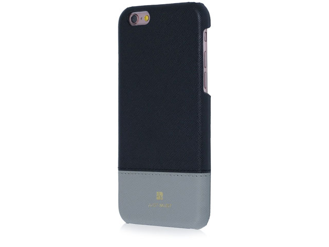 Чехол Just Must Mix Collection для Apple iPhone 6/6S (черный/серый, кожаный)