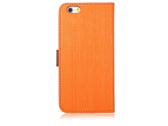 Чехол Just Must Combo Collection для Apple iPhone 6/6S (оранжевый, кожаный)