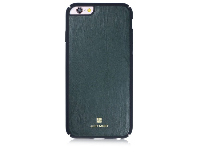Чехол Just Must Armour Collection для Apple iPhone 6/6S (зеленый, кожаный)