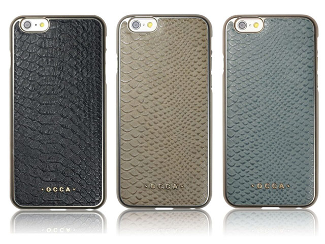 Чехол Occa Wild Collection для Apple iPhone 6S plus (черный, кожаный)