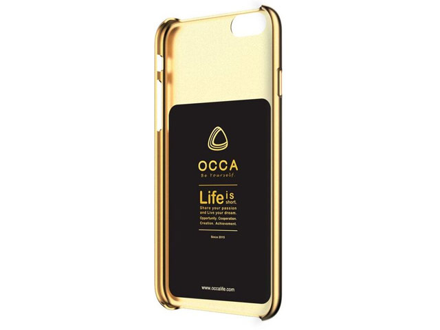 Чехол Occa Stark Collection для Apple iPhone 6S (черный, кожаный)