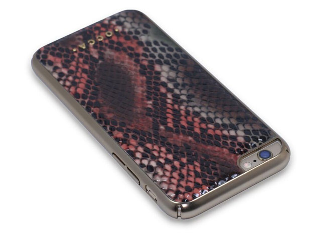 Чехол Occa Python Collection для Apple iPhone 6S (красный, кожаный)