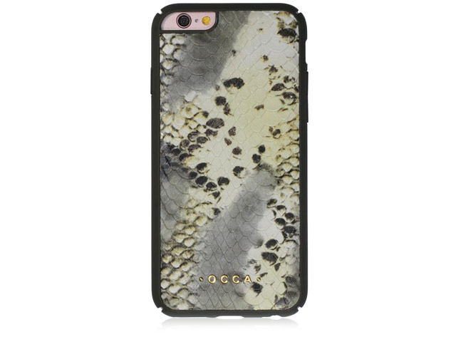 Чехол Occa Snake Collection для Apple iPhone 6S (желтый, кожаный)