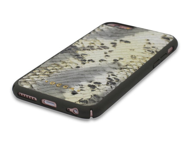 Чехол Occa Snake Collection для Apple iPhone 6S (желтый, кожаный)