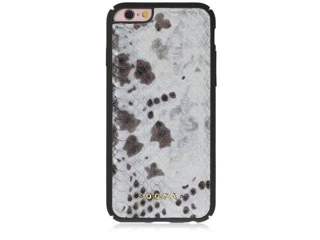 Чехол Occa Snake Collection для Apple iPhone 6S (серый, кожаный)