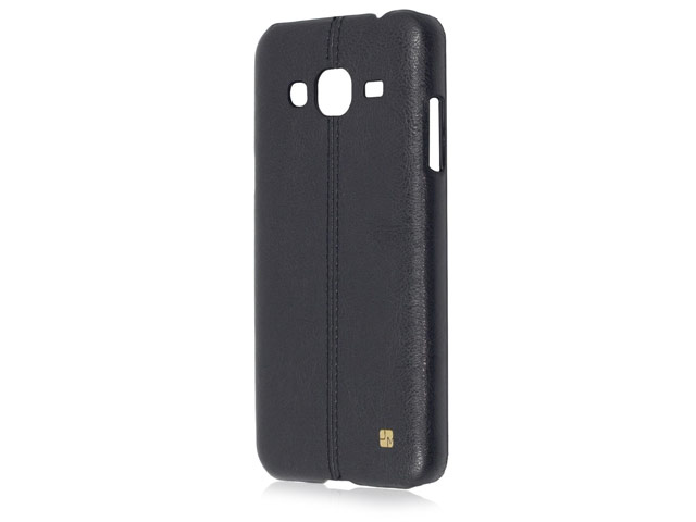 Чехол Just Must Ratio I Collection для Samsung Galaxy J3 2016 J320 (черный, кожаный)