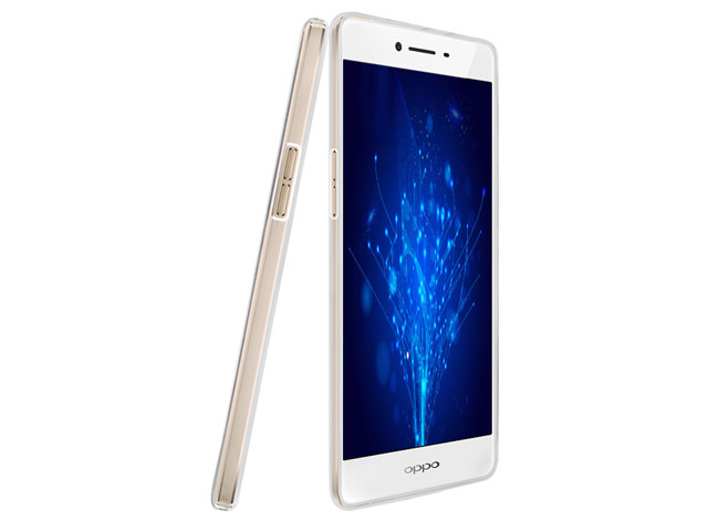 Чехол Yotrix UltrathinCase для OPPO R7s (серый, гелевый)