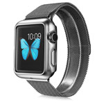 Чехол G-Case Shiny Series для Apple Watch 42 мм (серебристый, пластиковый)