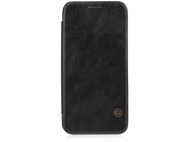 Чехол G-Case Business Series для Samsung Galaxy S7 (черный, кожаный)