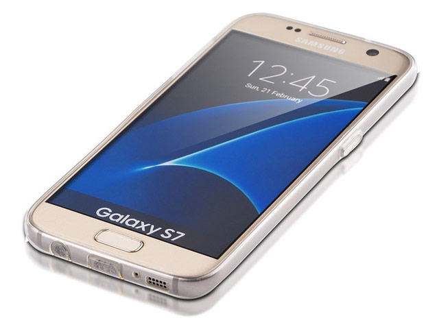 Чехол G-Case Ultra Slim Case для Samsung Galaxy S7 (серый, гелевый)