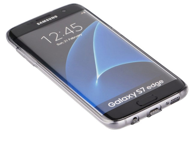 Чехол G-Case Ultra Slim Case для Samsung Galaxy S7 edge (серый, гелевый)