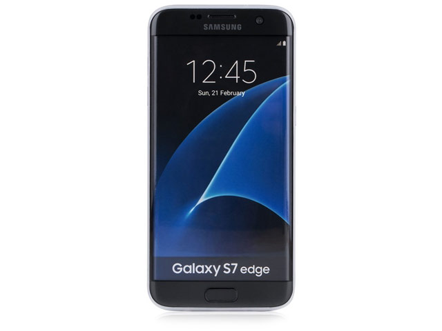 Чехол G-Case Purify Series для Samsung Galaxy S7 edge (белый, пластиковый)