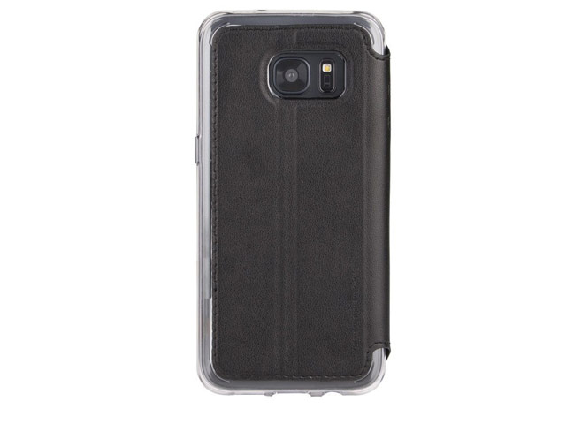 Чехол G-Case Sense Series для Samsung Galaxy S7 edge (черный, кожаный)